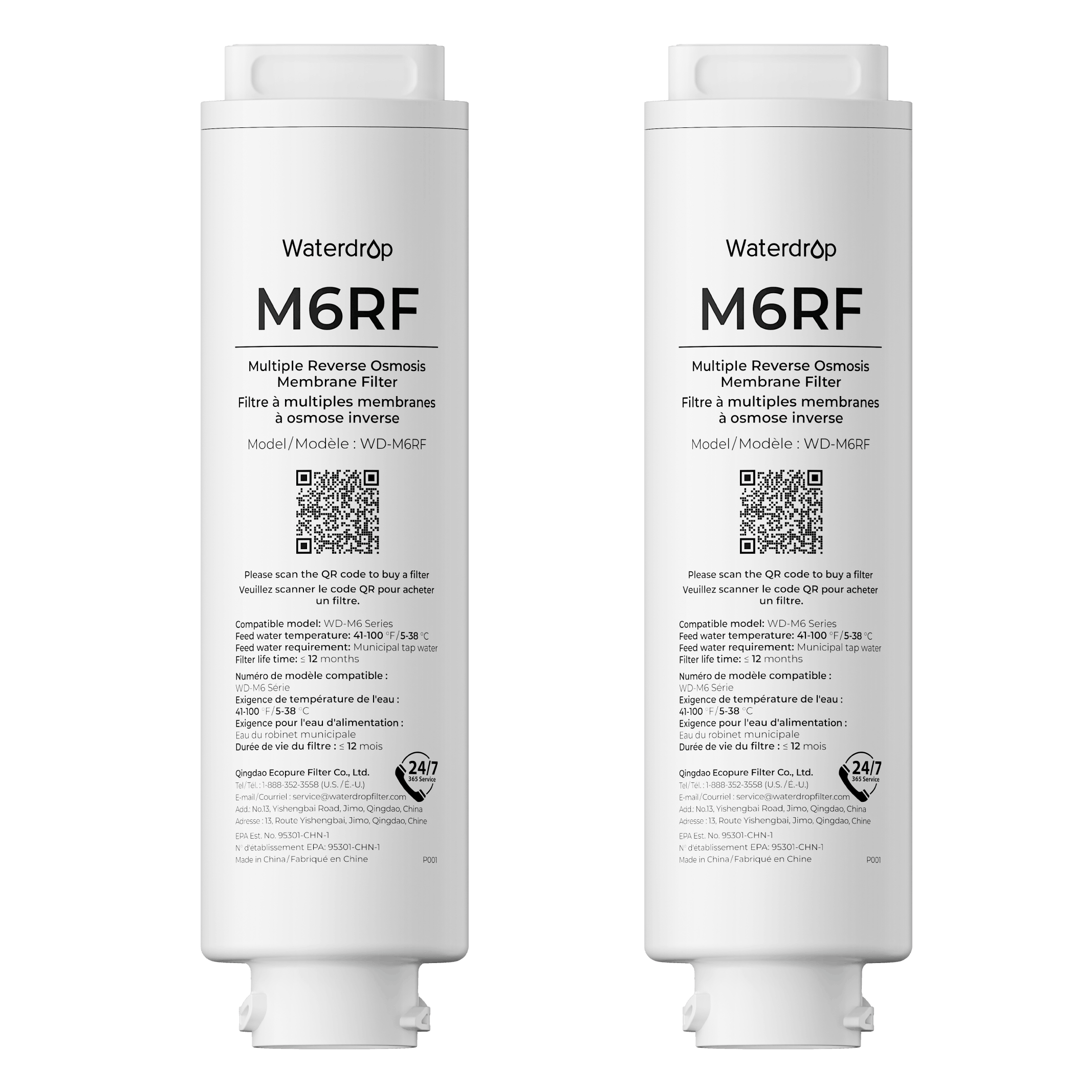 Two-Year Replacement Filters For M6H