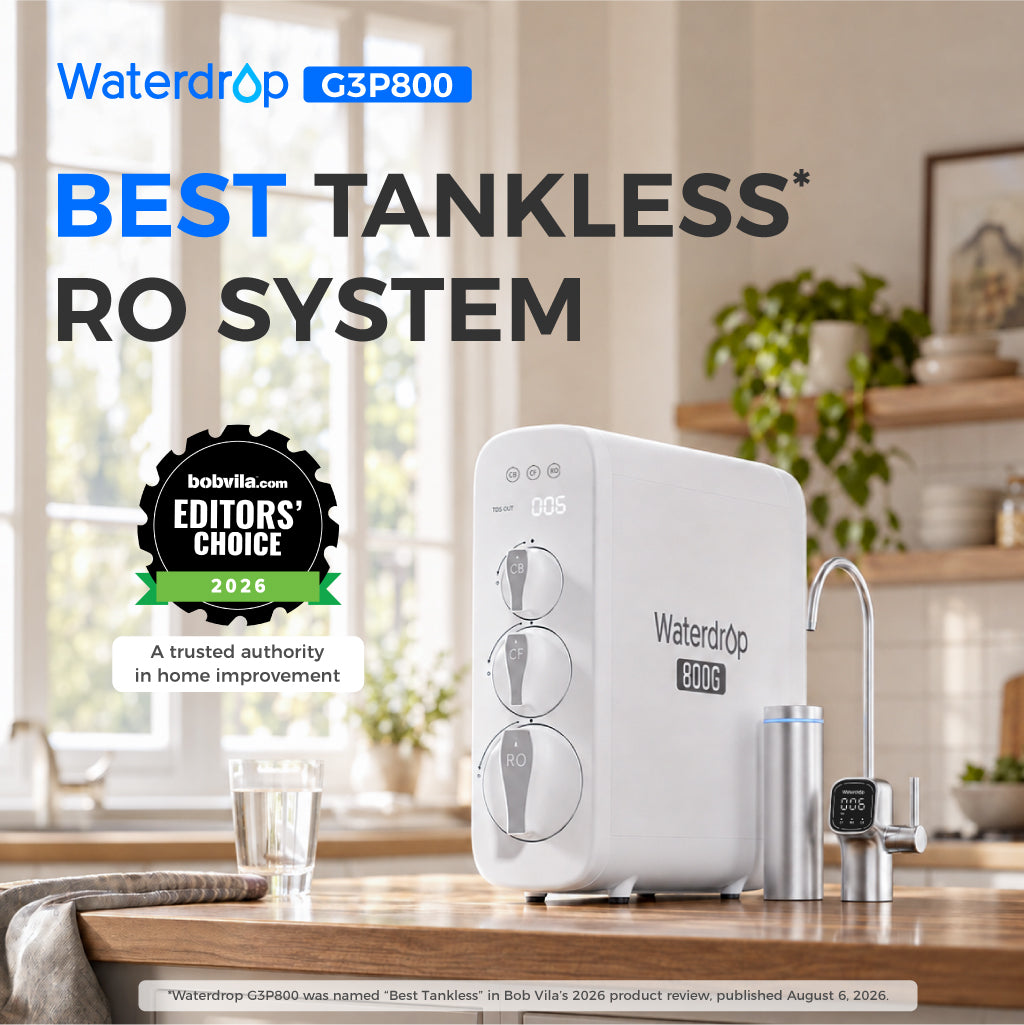 800 GPD Tankless Reverse Osmosis System - Waterdrop G3P800