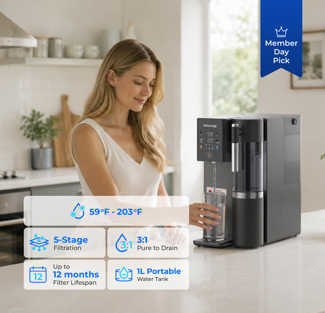 Waterdrop Reverse Osmosis Hot Cold Water Dispenser,  A2