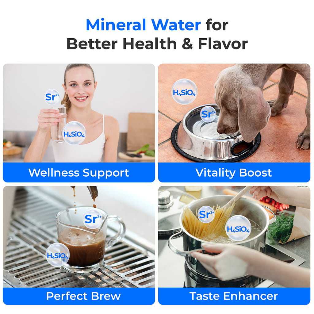 Waterdrop Remineralization Hot Cold RO Water Dispenser,  A2G