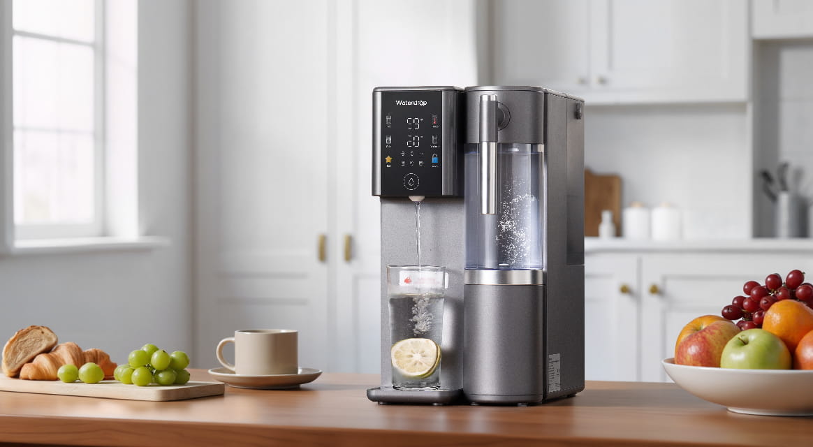Waterdrop Remineralization Hot Cold RO Water Dispenser,  A2G