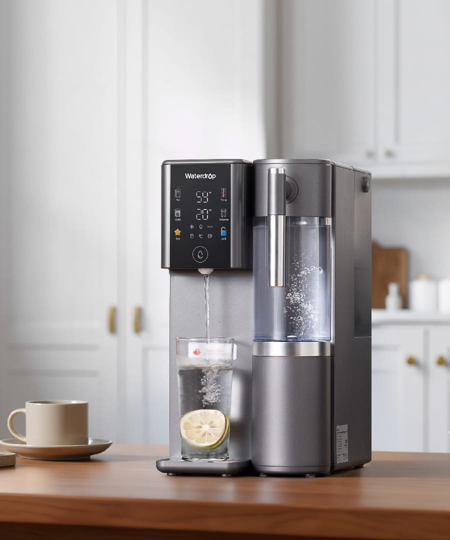 Waterdrop Remineralization Hot Cold RO Water Dispenser,  A2G