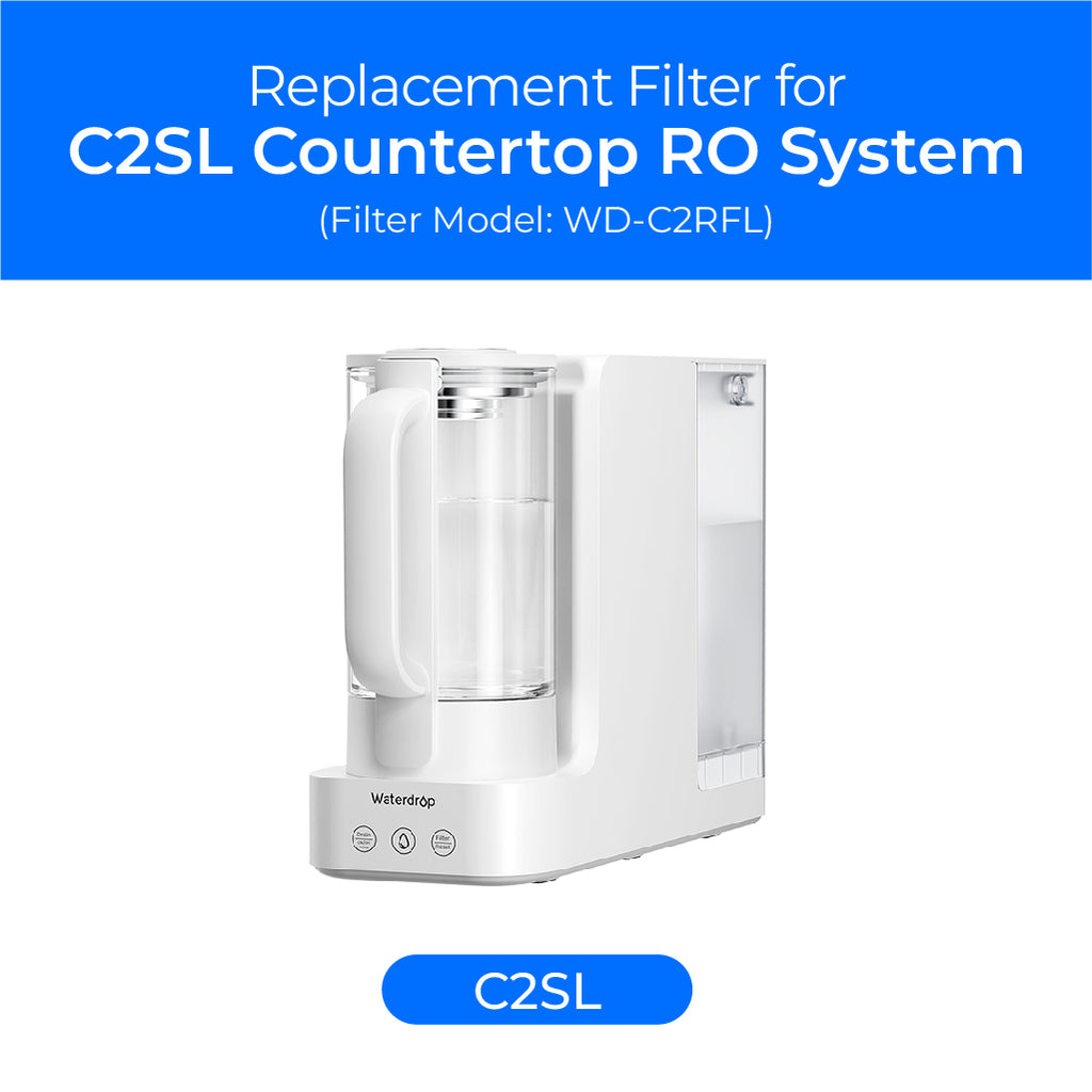 Waterdrop C2RFL Filter, Replacement for Waterdrop C2SL RO System