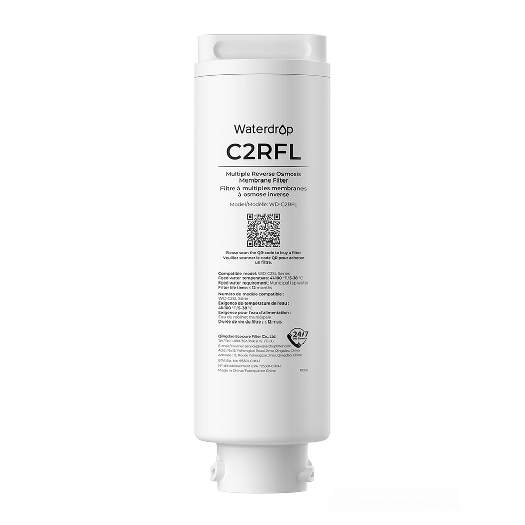 Waterdrop C2RFL Filter, Replacement for Waterdrop C2SL RO System