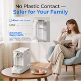Waterdrop C2SL Countertop Mineral Reverse Osmosis System with Glass Pitcher