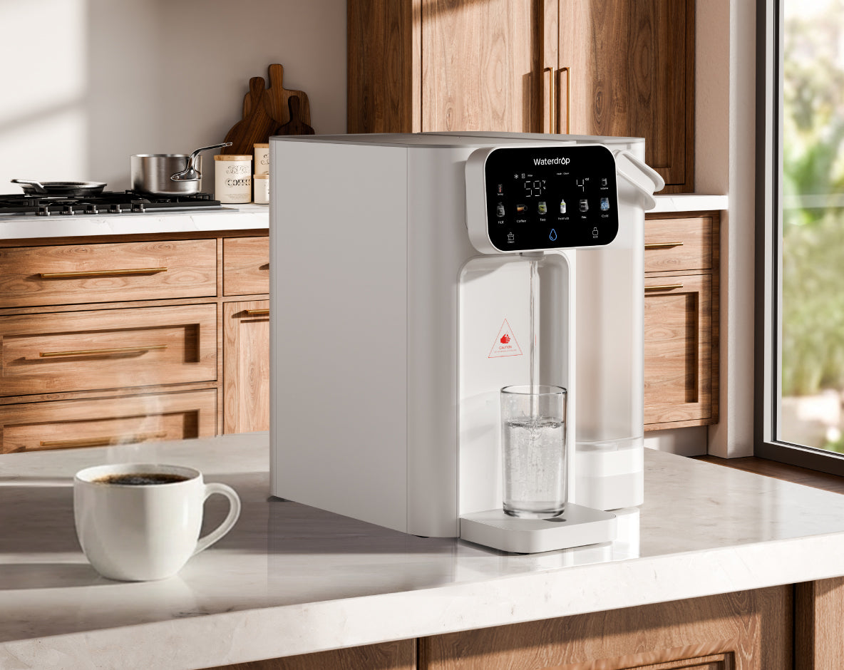 Waterdrop Instant Hot and Cold Countertop Water Filter Dispenser CT01