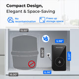 600GPD Under Sink Reverse Osmosis System - Waterdrop D6