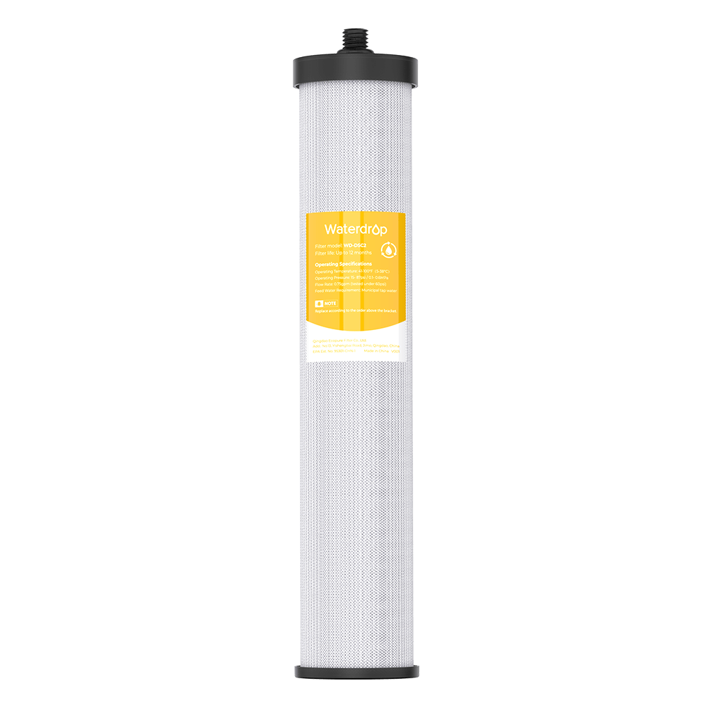 DSC2 Filter Replacement for DST Stainless Steel Under Sink Water Filter System