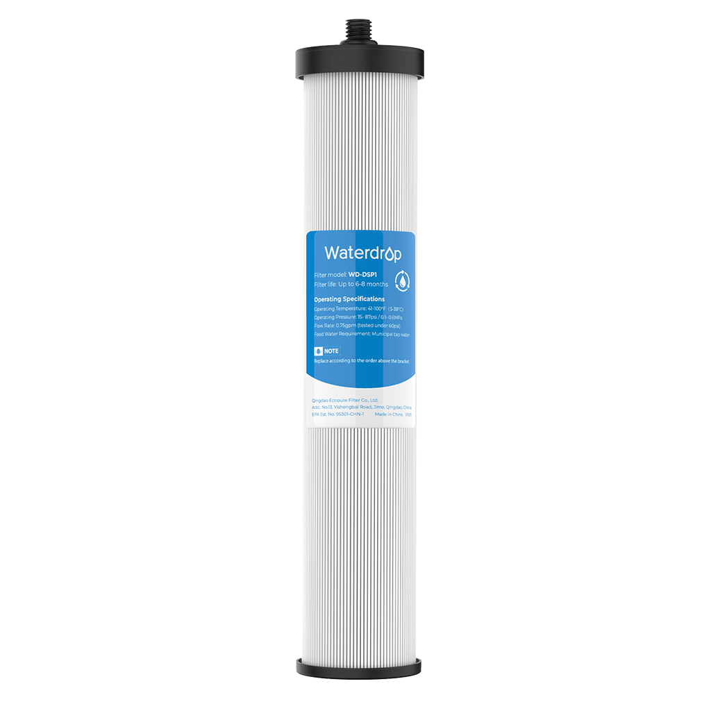 DSP1 Filter Replacement for DST Stainless Steel Under Sink Water Filter System