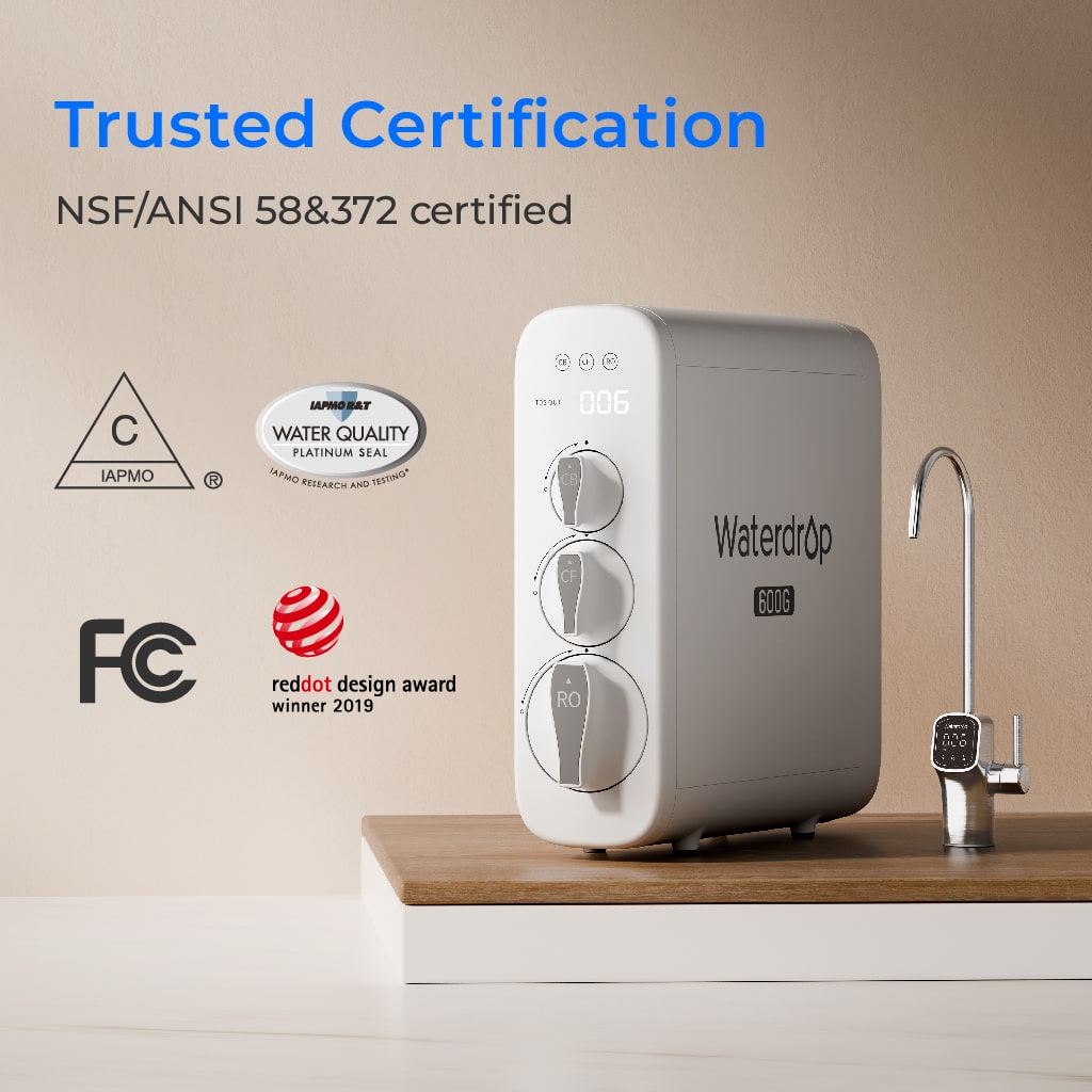 G3P600 Reverse Osmosis System - Waterdrop G3P600