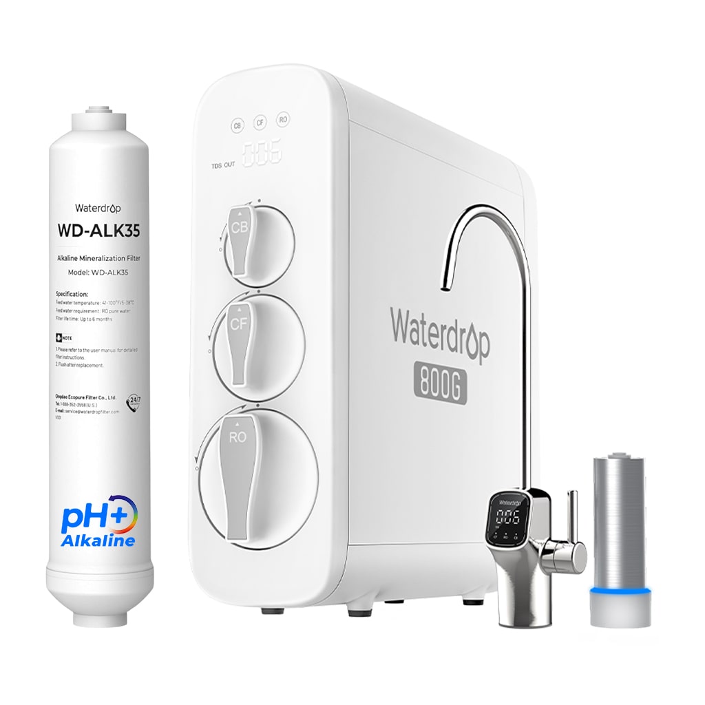 Waterdrop G3P800 Alkaline Reverse Osmosis System