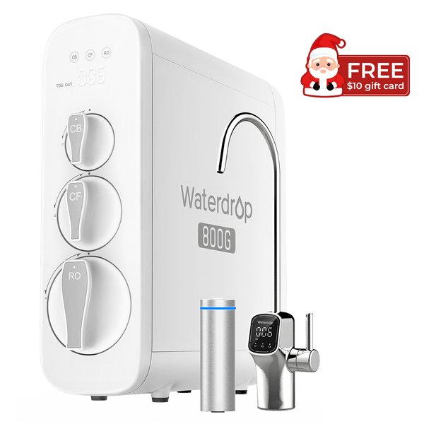 800 GPD Tankless RO System with UV Sterilizing Light - Waterdrop G3P800