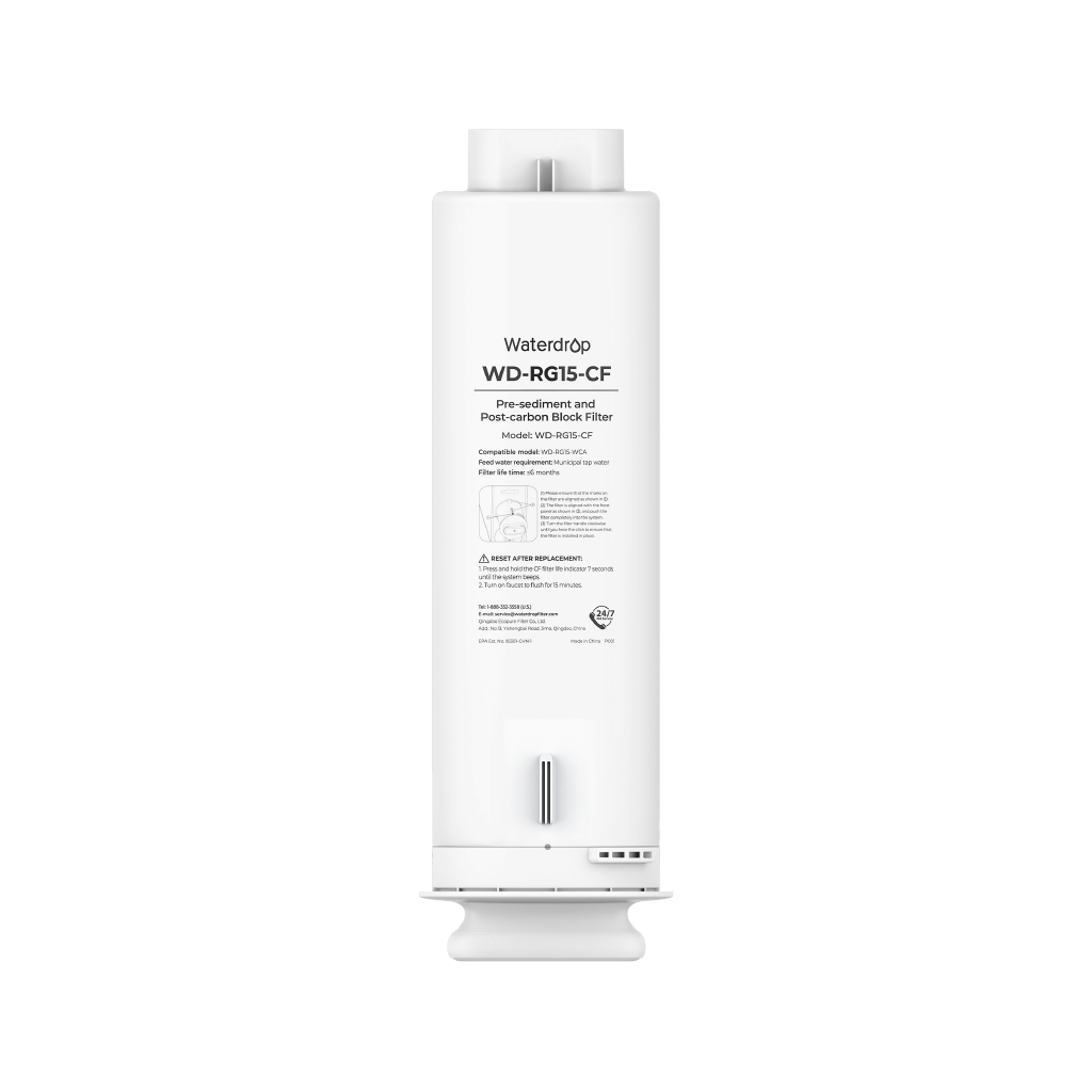 Water Ropu Filter G5P500-CF Filter for Waterdrop G5P500 Reverse Osmosis System