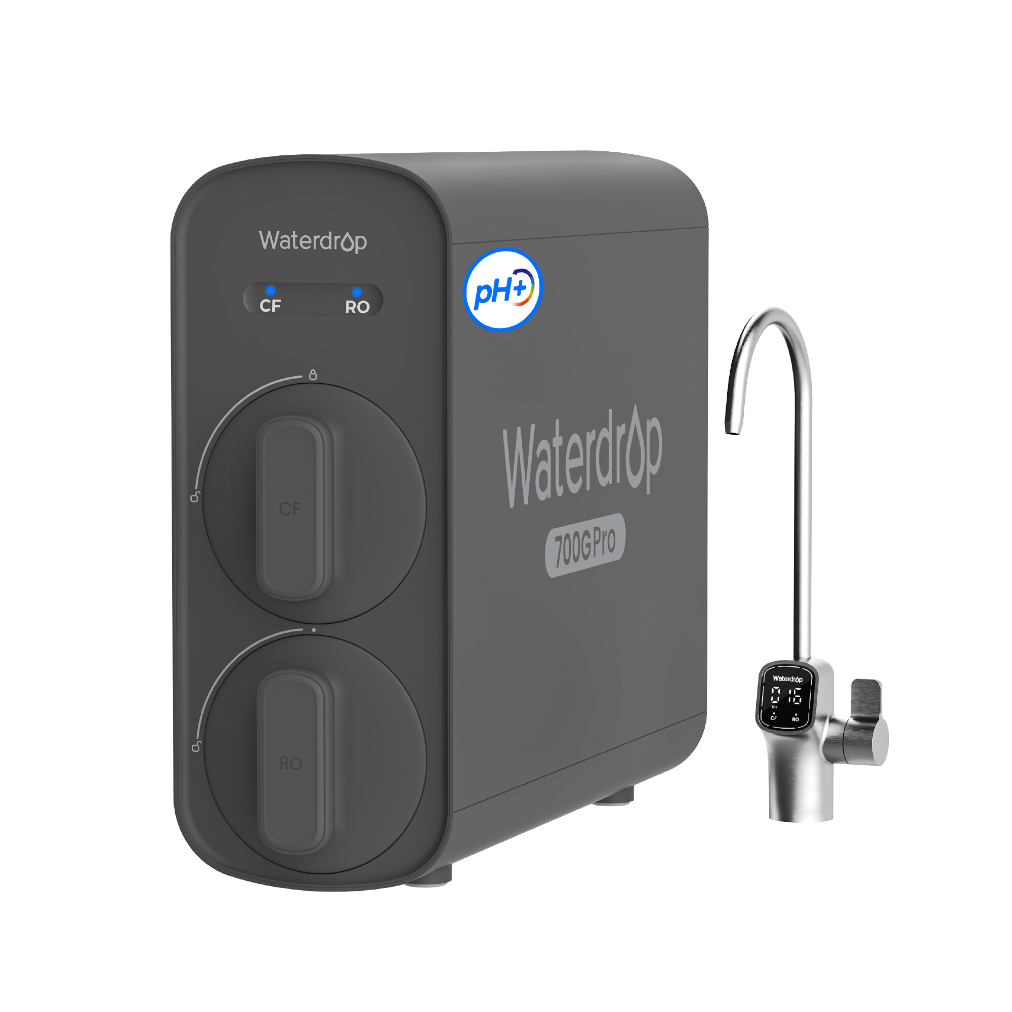 Waterdrop G5P700A-PRO Dual-Flow Alkaline Reverse Osmosis Water Filter