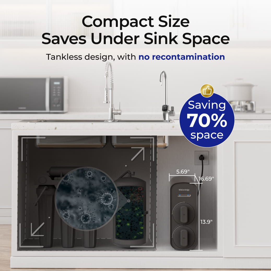 Waterdrop G5P800A Master Alkaline Reverse Osmosis System