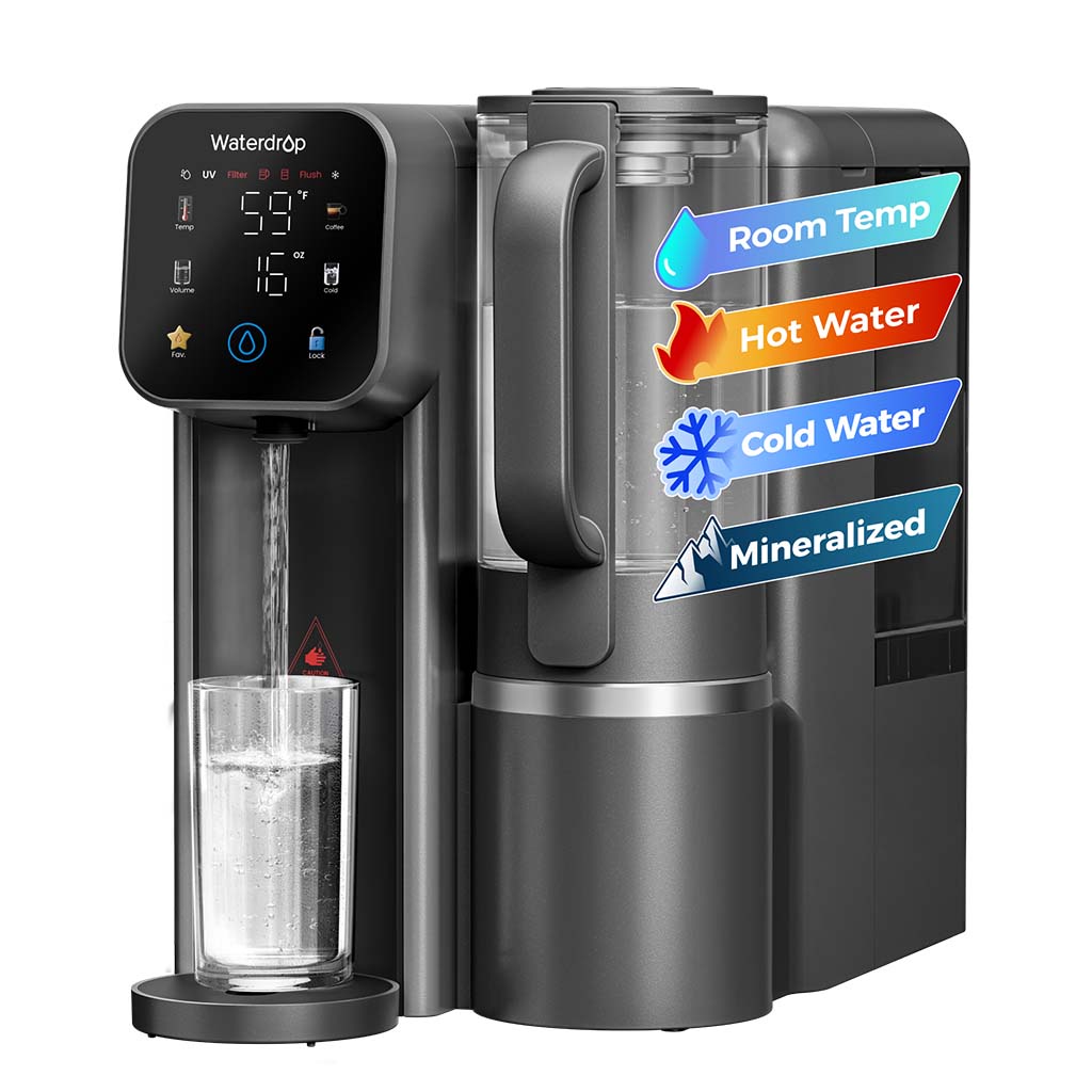 Waterdrop M6CG Remineralization Hot Cold Countertop RO System