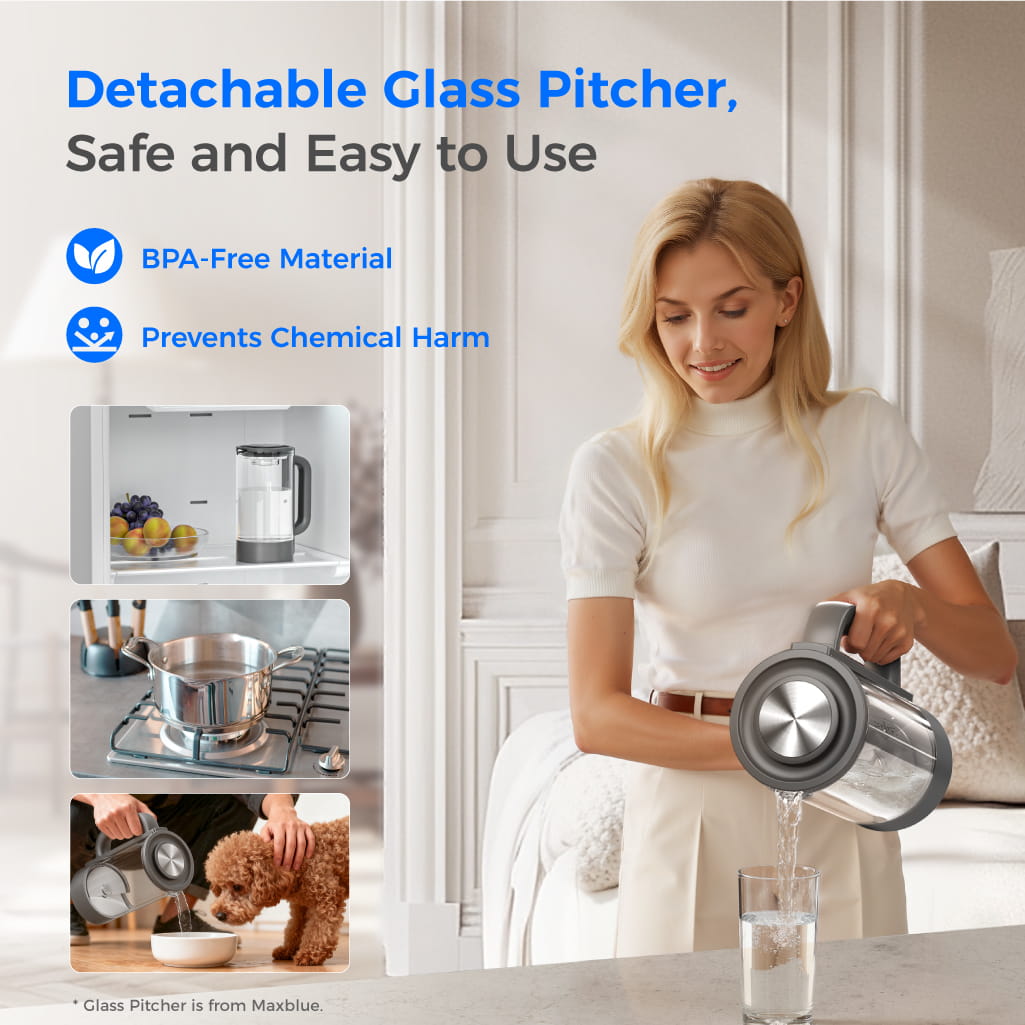 Waterdrop M6CG Remineralization Hot Cold Countertop RO System