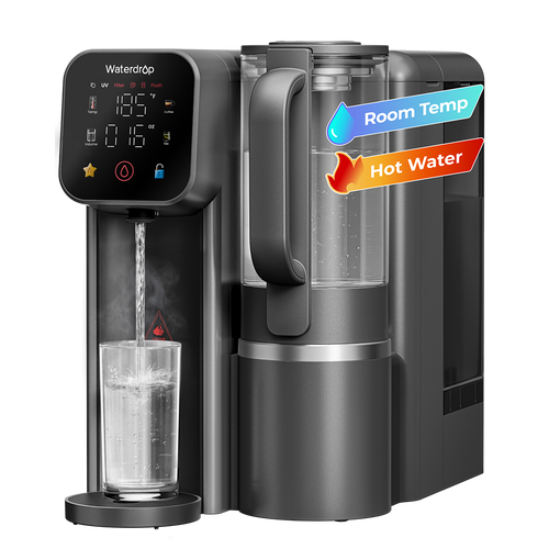 Waterdrop M6H Instant Hot Reverse Osmosis System, Countertop RO Filter