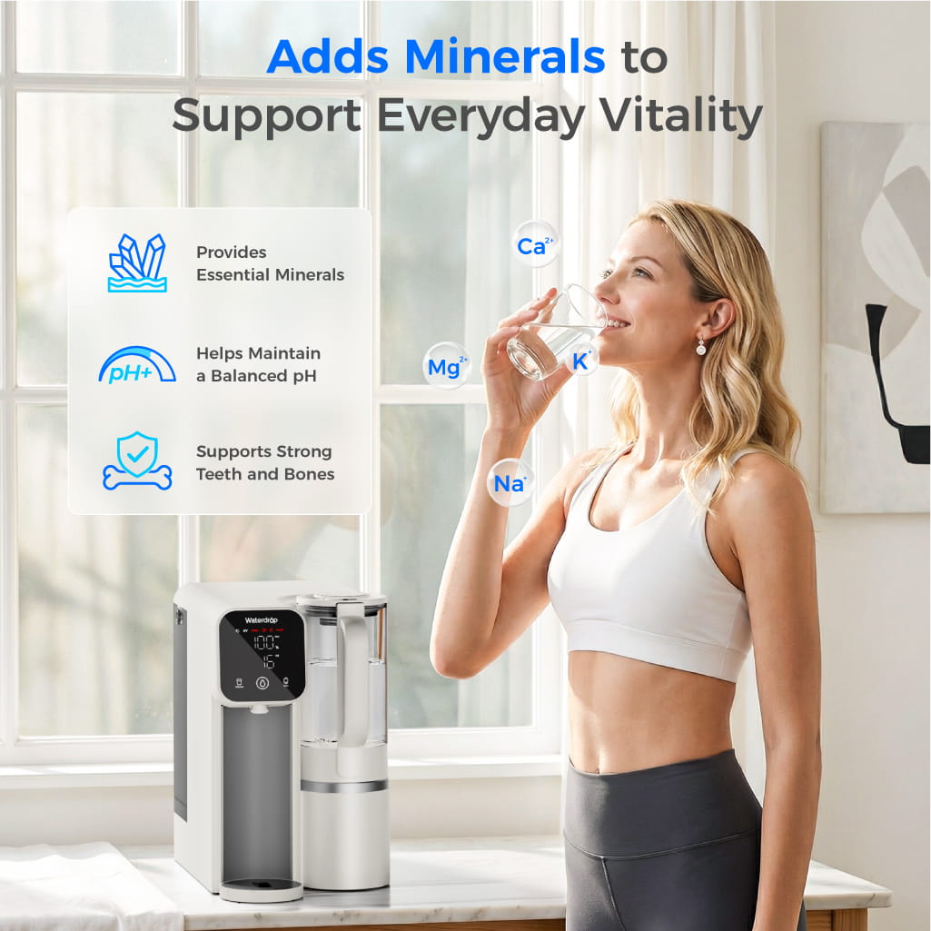 Waterdrop M6SL Mineral Reverse Osmosis System Countertop Water Filter