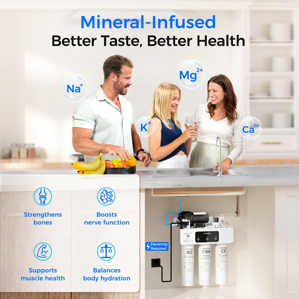 Waterdrop T3-M 450G Remineralization RO Under the Sink Water Filter