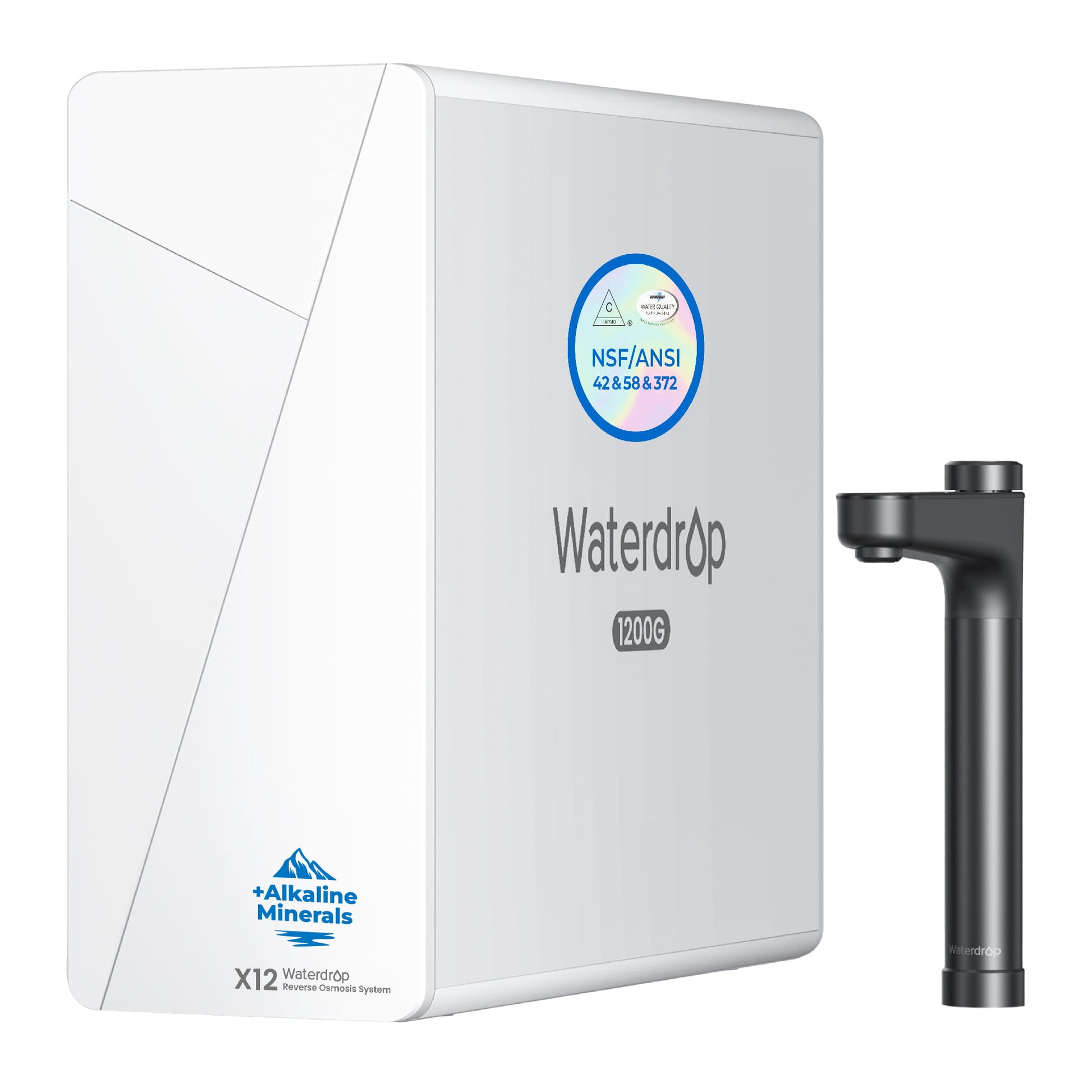 Waterdrop X Series Reverse Osmosis System, X12-B