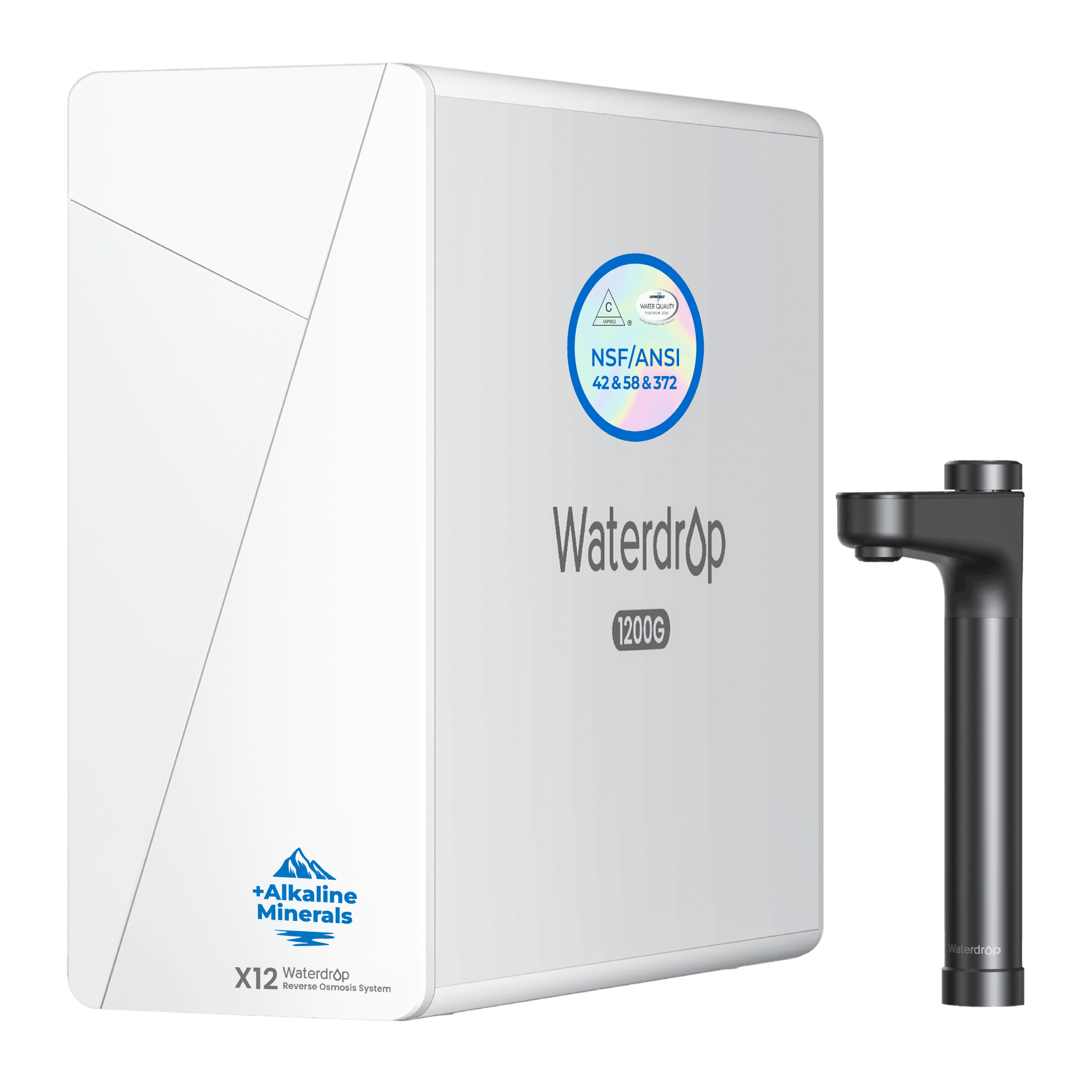 Waterdrop X Series Reverse Osmosis System, X12-B