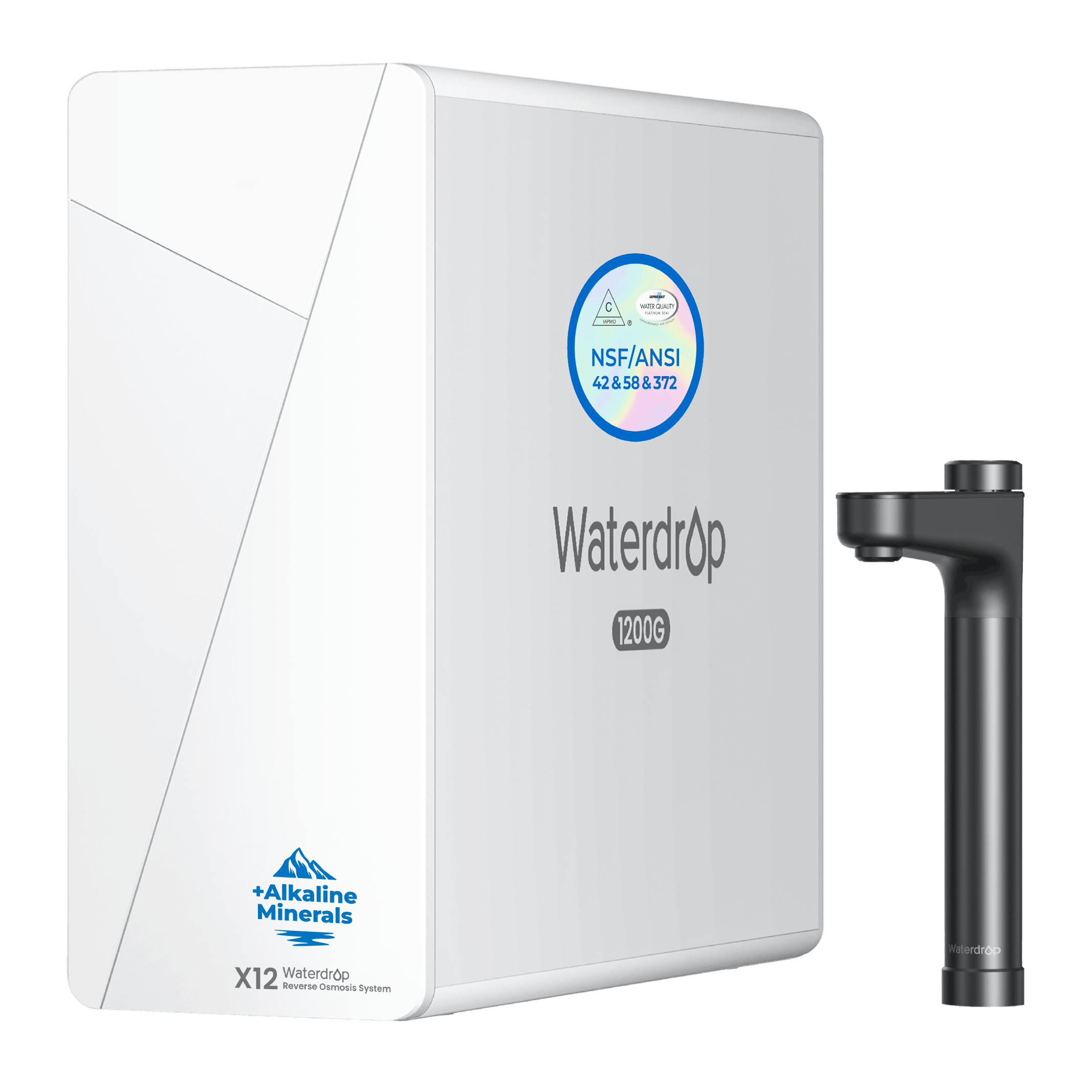 Waterdrop X Series Reverse Osmosis System, X12-B
