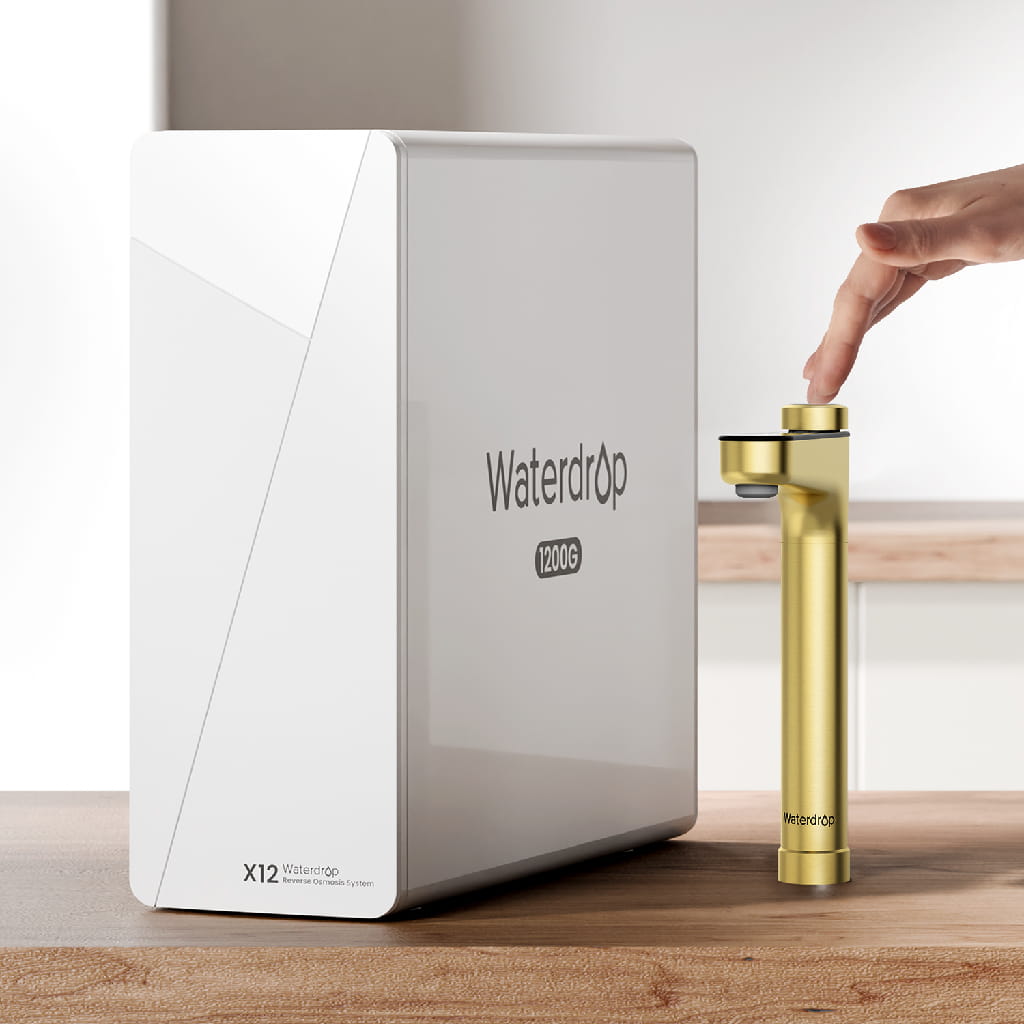 Waterdrop X Series Reverse Osmosis System, X12-Gold