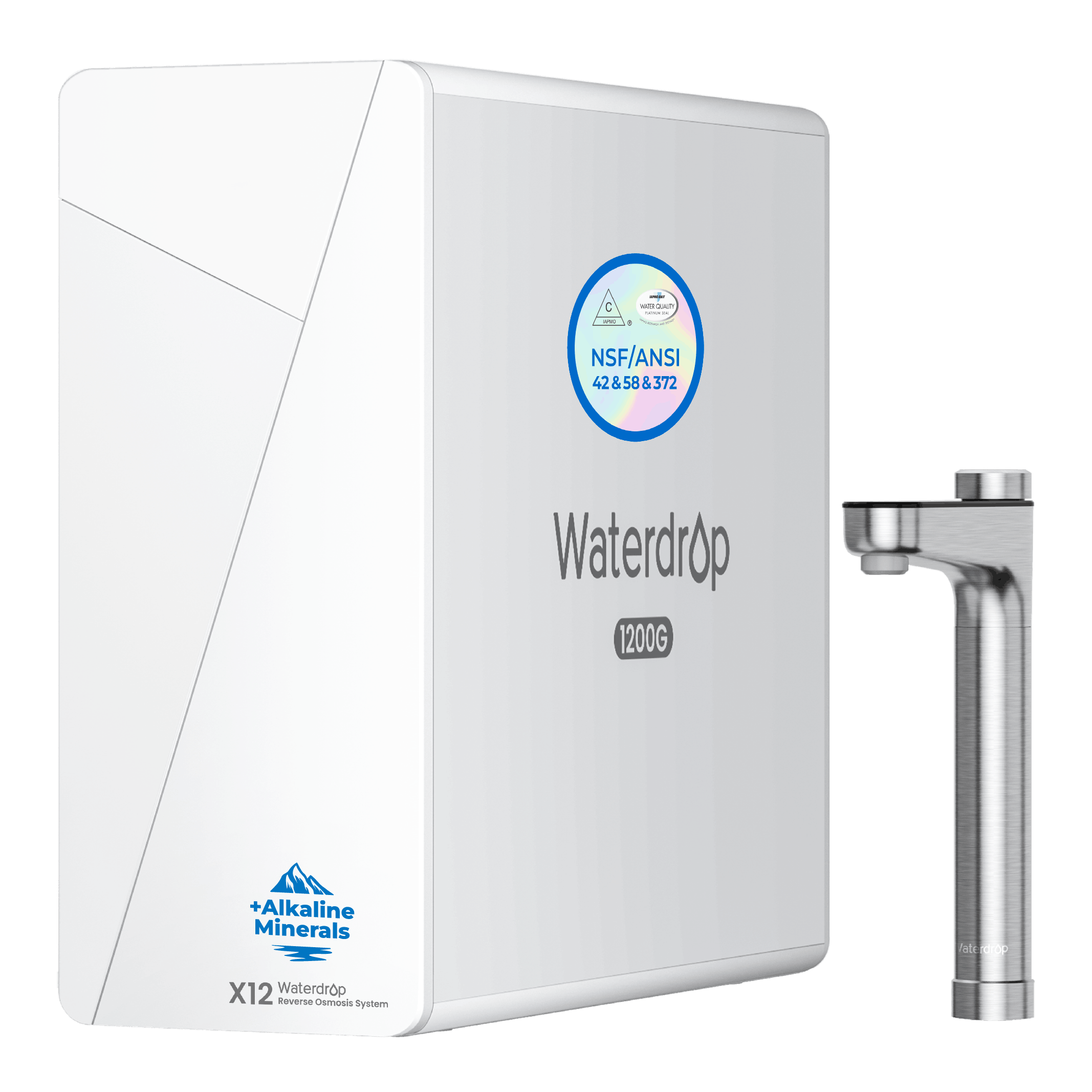 Waterdrop X Series Reverse Osmosis System, X12