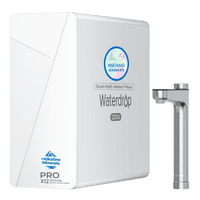Waterdrop X Series Dual Flow Reverse Osmosis System, X12-PRO