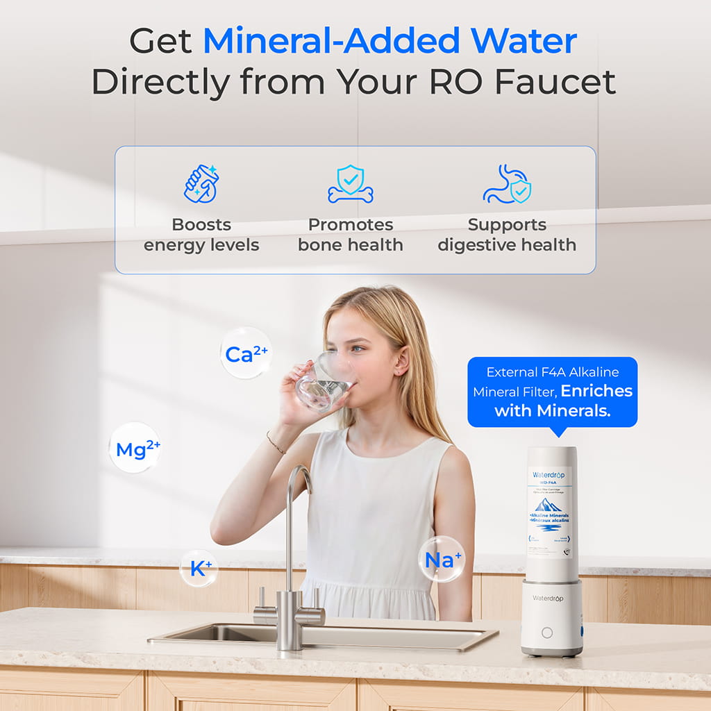Waterdrop X12D-Plus Dual Flow Alkaline Reverse Osmosis Water Filter