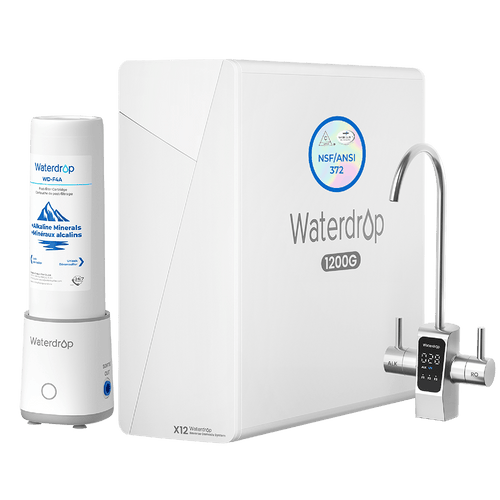 Waterdrop X12D-Plus Dual Flow Alkaline Reverse Osmosis Water Filter