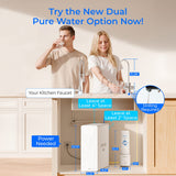 Waterdrop X12D-Plus Dual Flow Alkaline Reverse Osmosis Water Filter