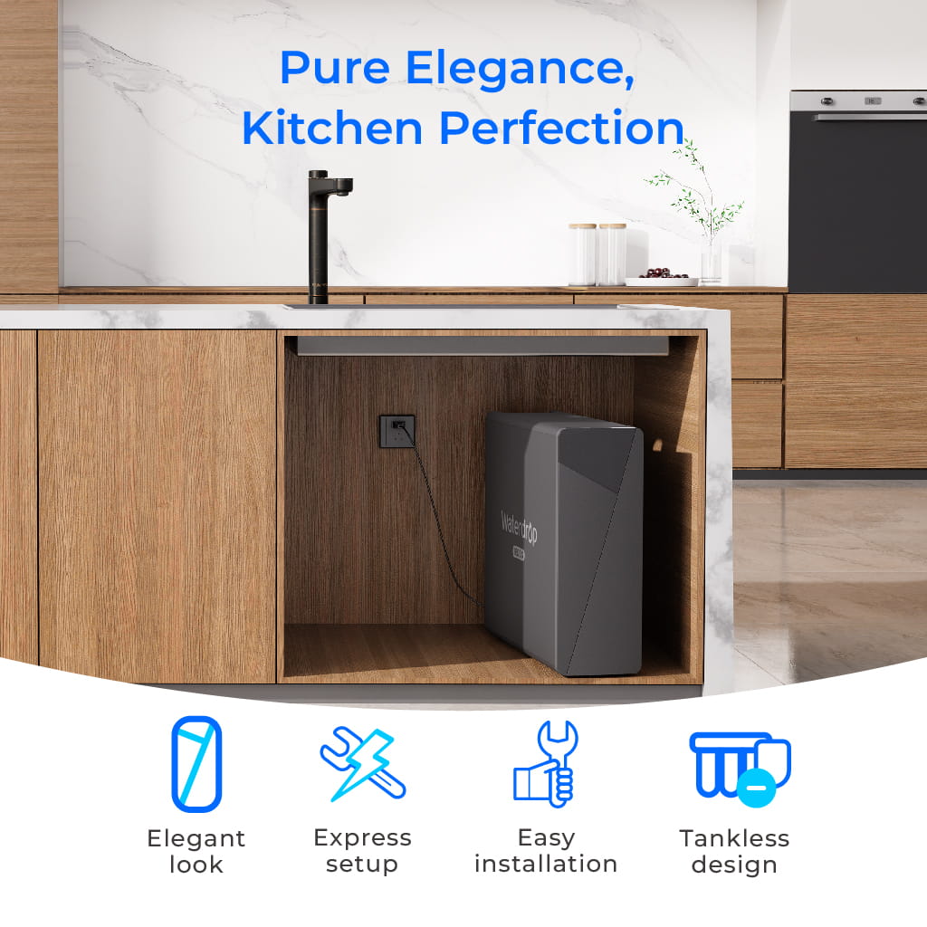 Waterdrop X Series Reverse Osmosis System, X16-Bronze