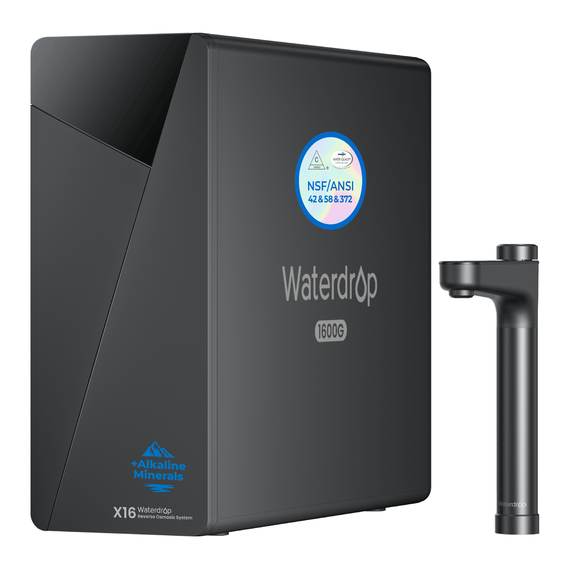 Waterdrop X Series Undersink Reverse Osmosis System, X16
