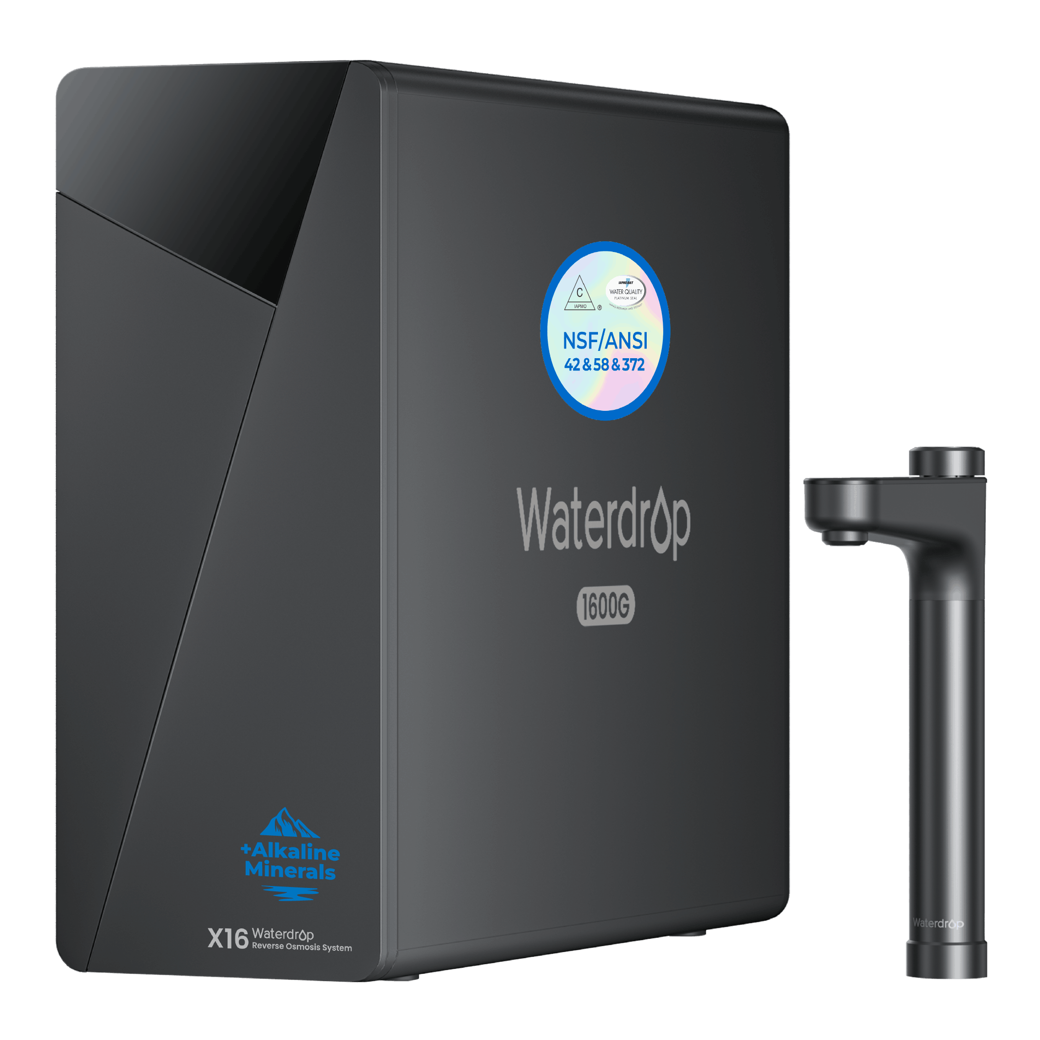Waterdrop X Series Undersink Reverse Osmosis System, X16