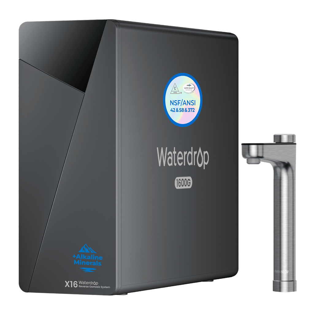Waterdrop X Series Undersink Reverse Osmosis System, X16-S
