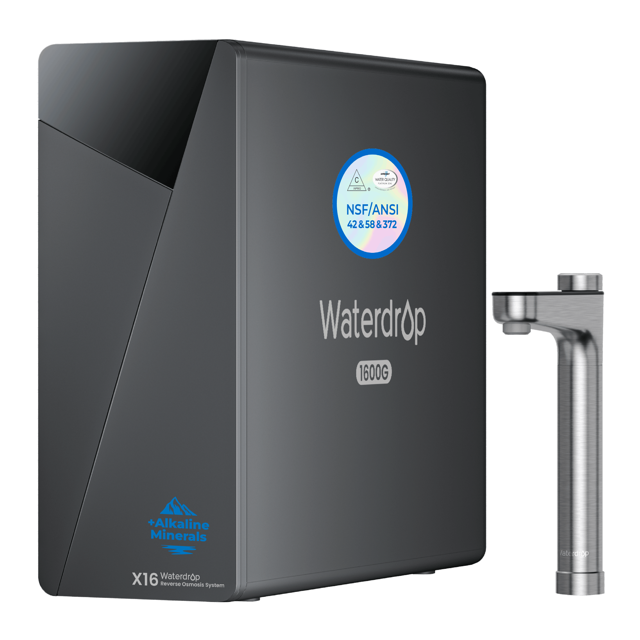 Waterdrop X Series Undersink Reverse Osmosis System, X16-S
