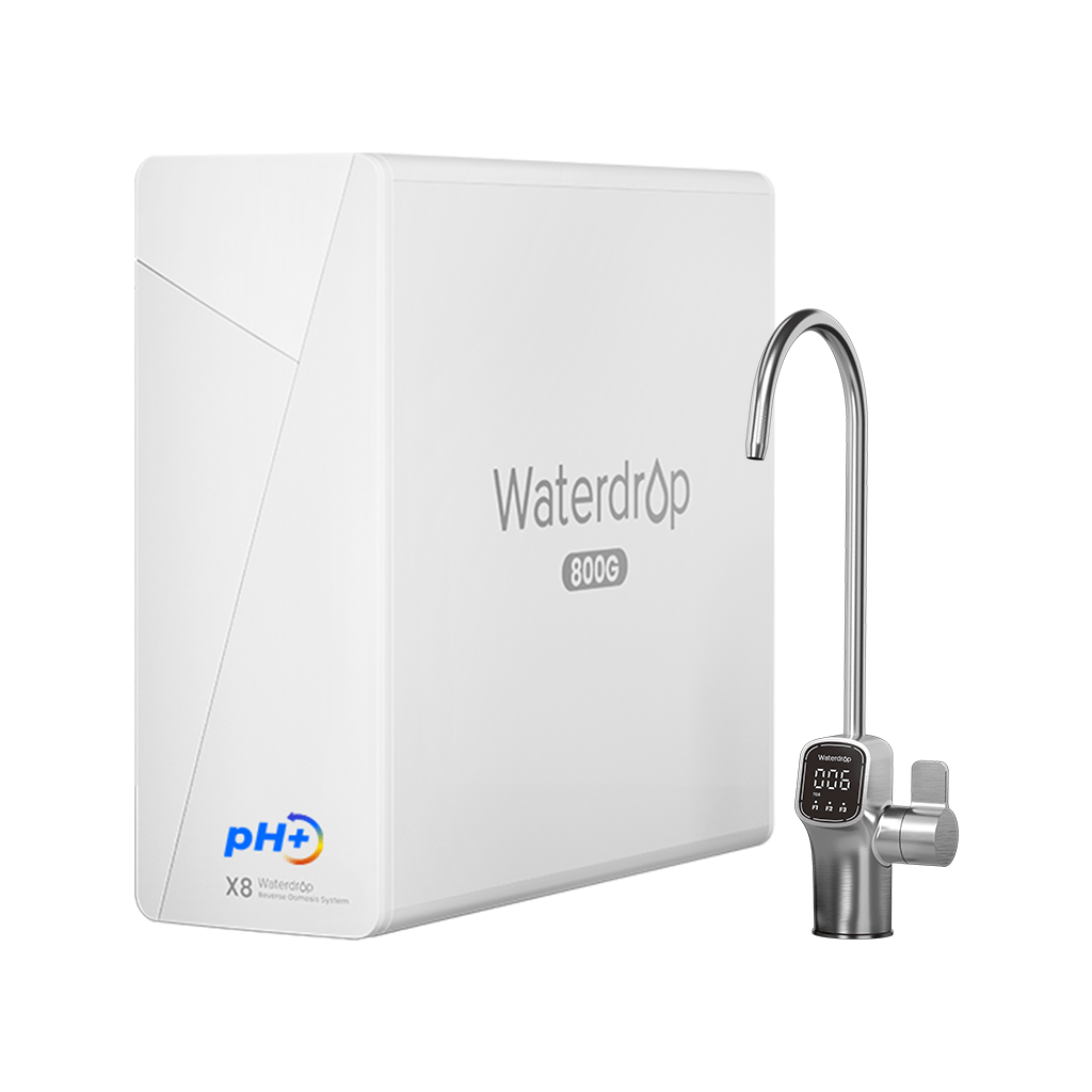Waterdrop X Series Alkaline Reverse Osmosis System, X8-A