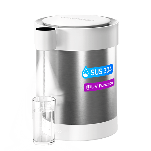 Waterdrop ED09W UV Countertop Water Purifier - Remove 99.9% of Bacteria