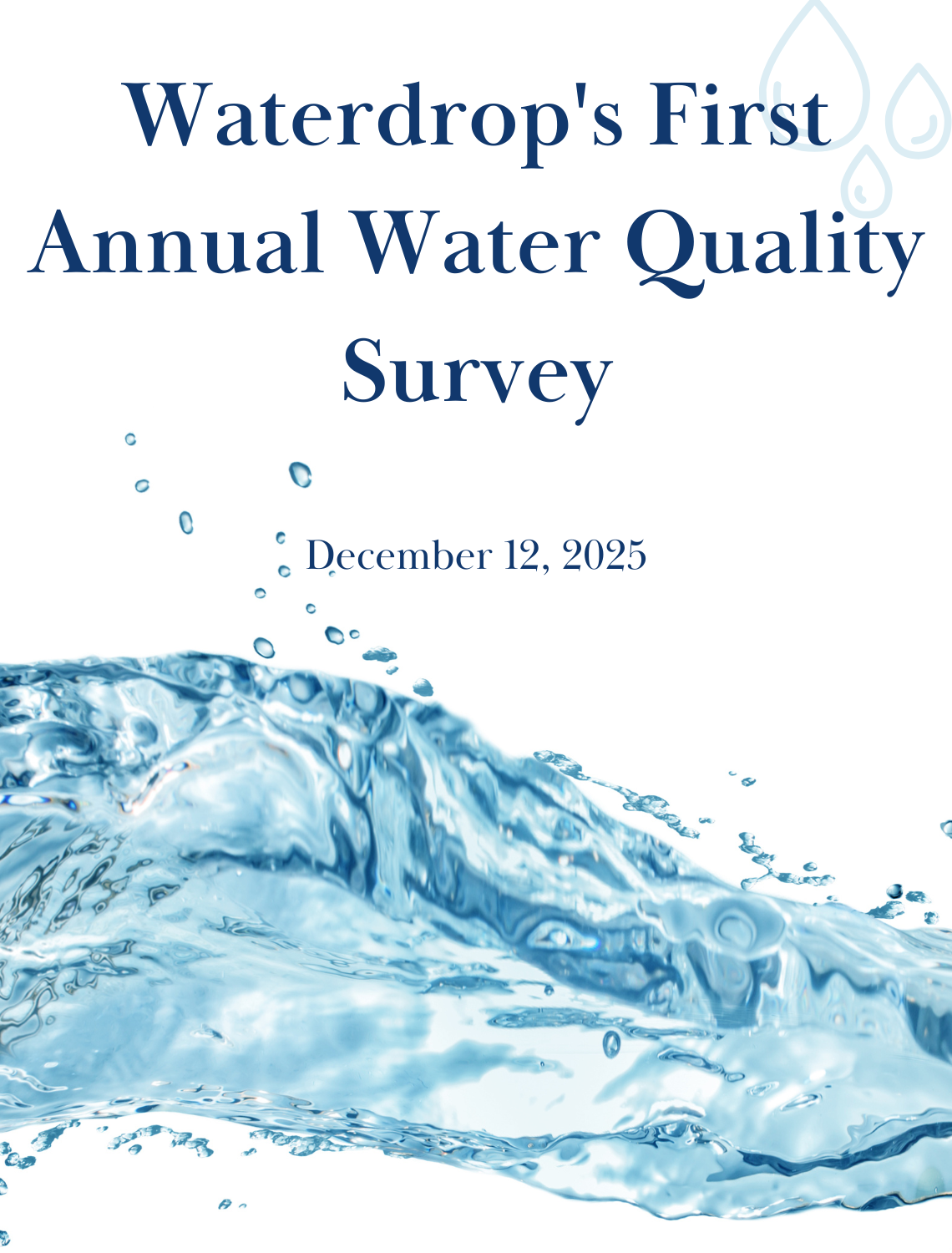 Waterdrop’s 1st Annual Water Quality Survey Shows Microplastics Are the Most Concerning Contaminants