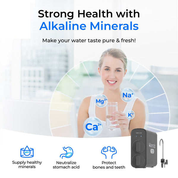 Waterdrop G5P500AアルカリミネラルpH+逆浸透式浄水器 Waterdrop