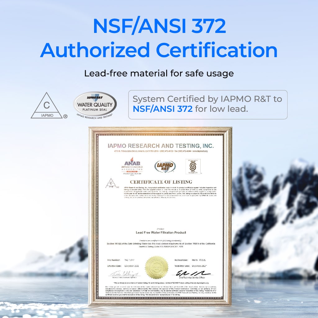 Waterdrop G5P700A Alkaline Reverse Osmosis Water Filter