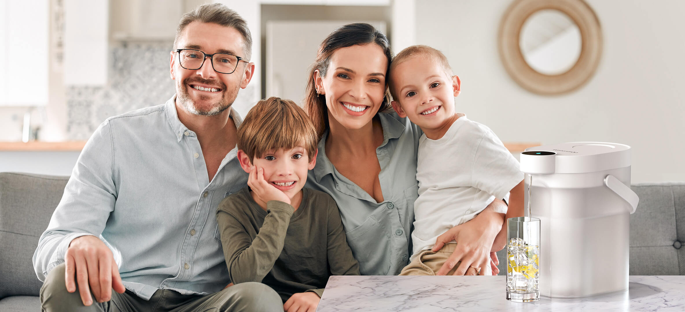 15-Cup Capacity Fits Families