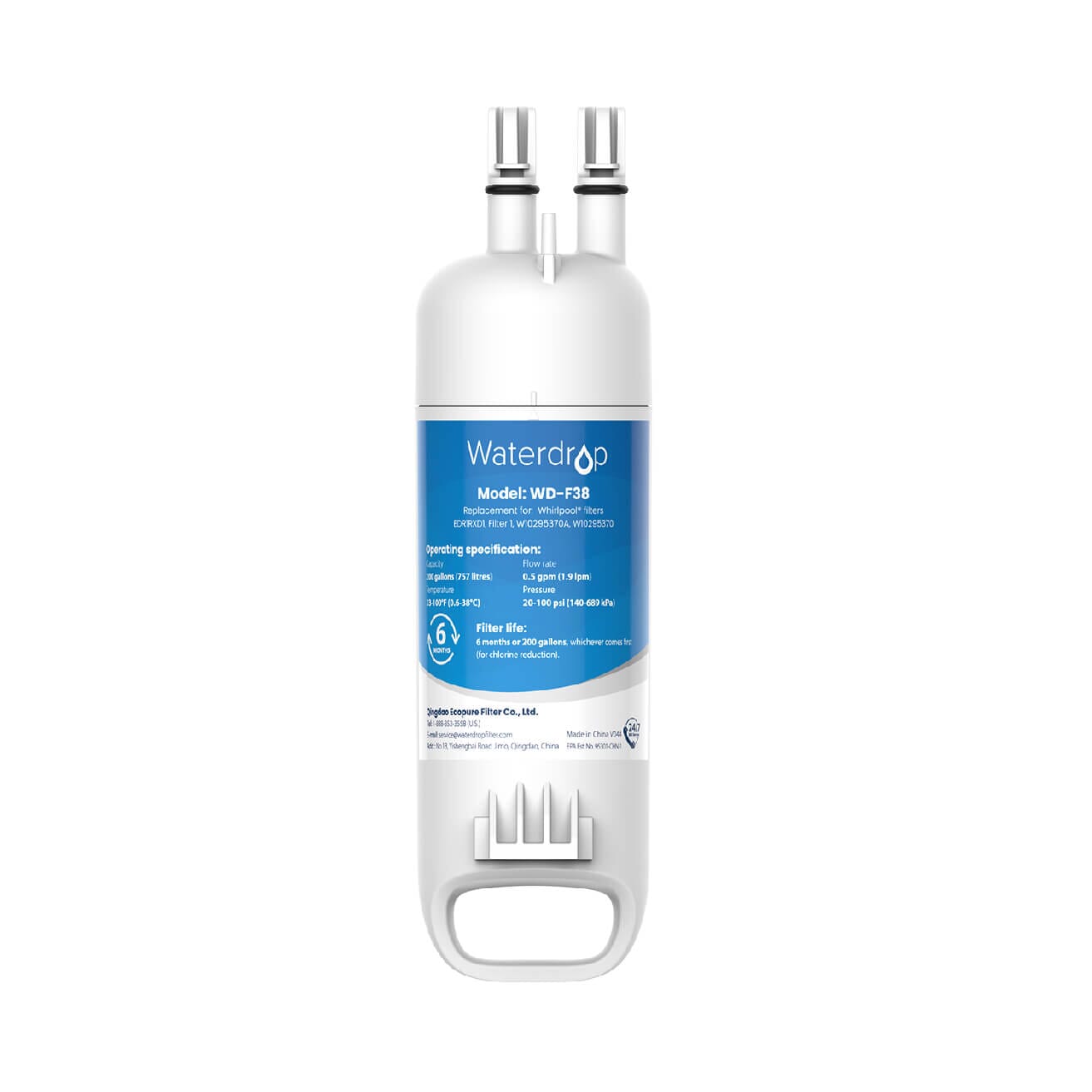 Waterdrop Replacement for W10295370A, Everydrop® Filter 1 Refrigerator