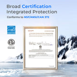 Waterdrop Y1CH Reverse Osmosis Bottleless Water Cooler, Silver