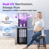 Waterdrop Y1CH Ultrafiltration Bottleless Water Cooler, Sliver