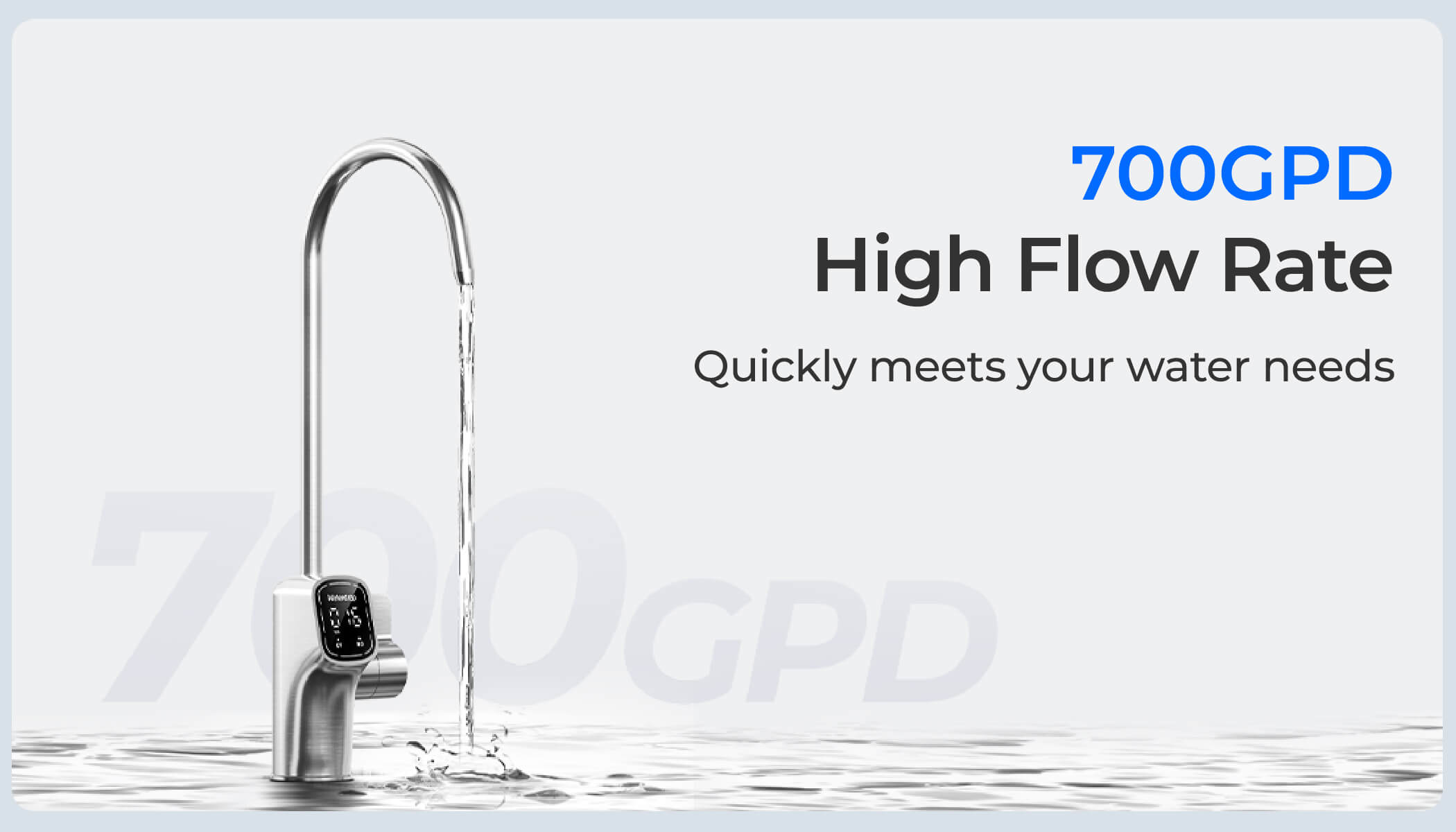 700GPD High Flow Rate