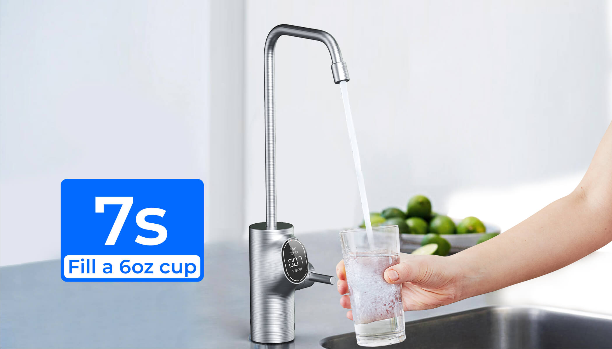 600GPD — Fast & Steady Water Flow