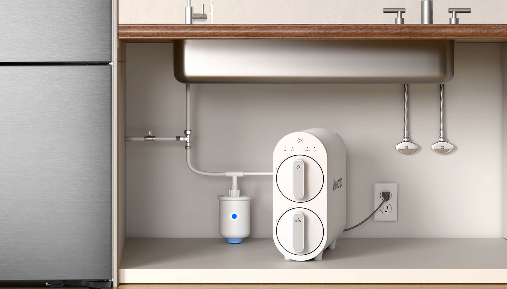 Connect to Refrigerators and Ice Makers